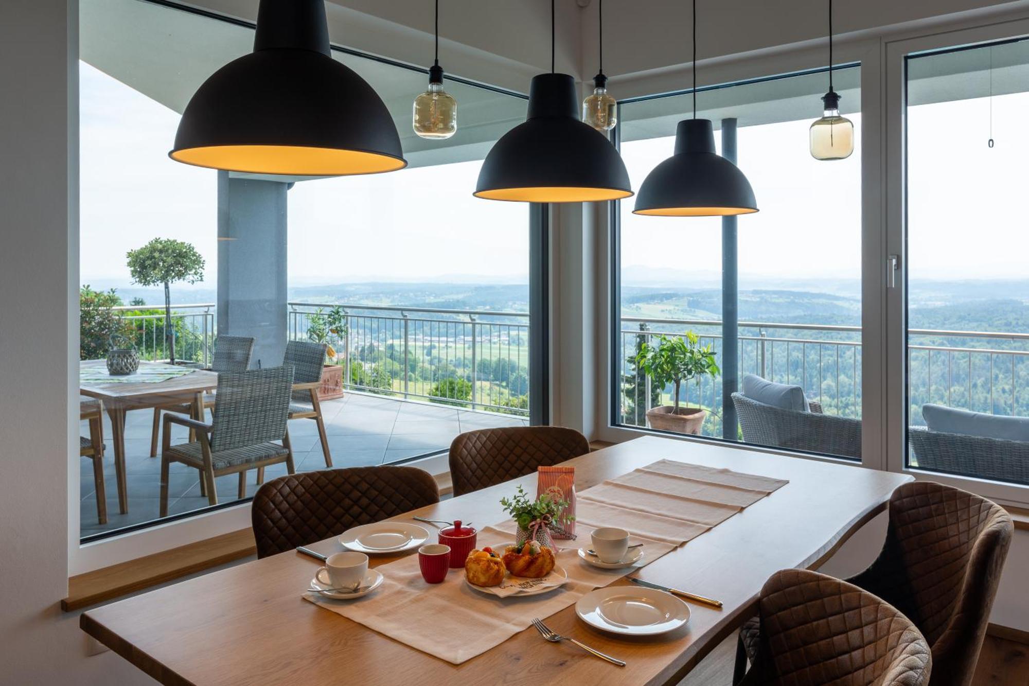 Greim15 --- Ganzes Ferienhaus Mit Fernsicht, Pool, Wellness دويتشلاندزبرغ المظهر الخارجي الصورة