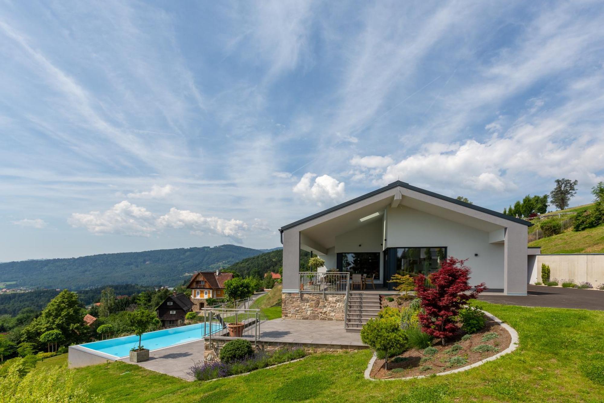Greim15 --- Ganzes Ferienhaus Mit Fernsicht, Pool, Wellness دويتشلاندزبرغ المظهر الخارجي الصورة